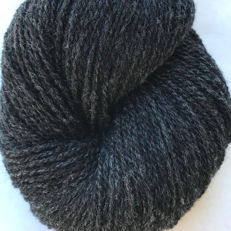 Vilje lamullgarn, koksgrå F.415