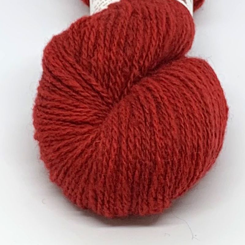 Vidde lamullgarn, rød