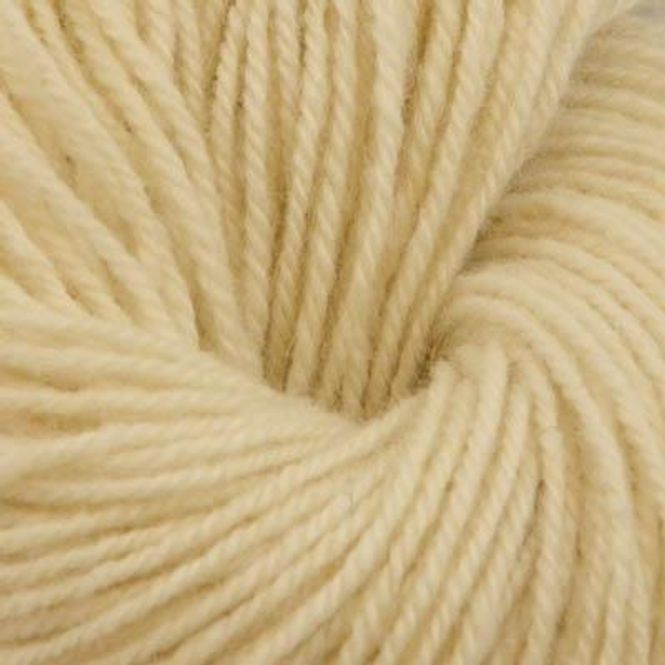 Hovedbilde Fjell sokkegarn 3, ubleket hvit