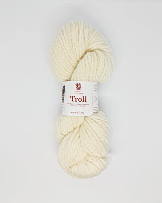 Main Image Troll, halvbleket hvit