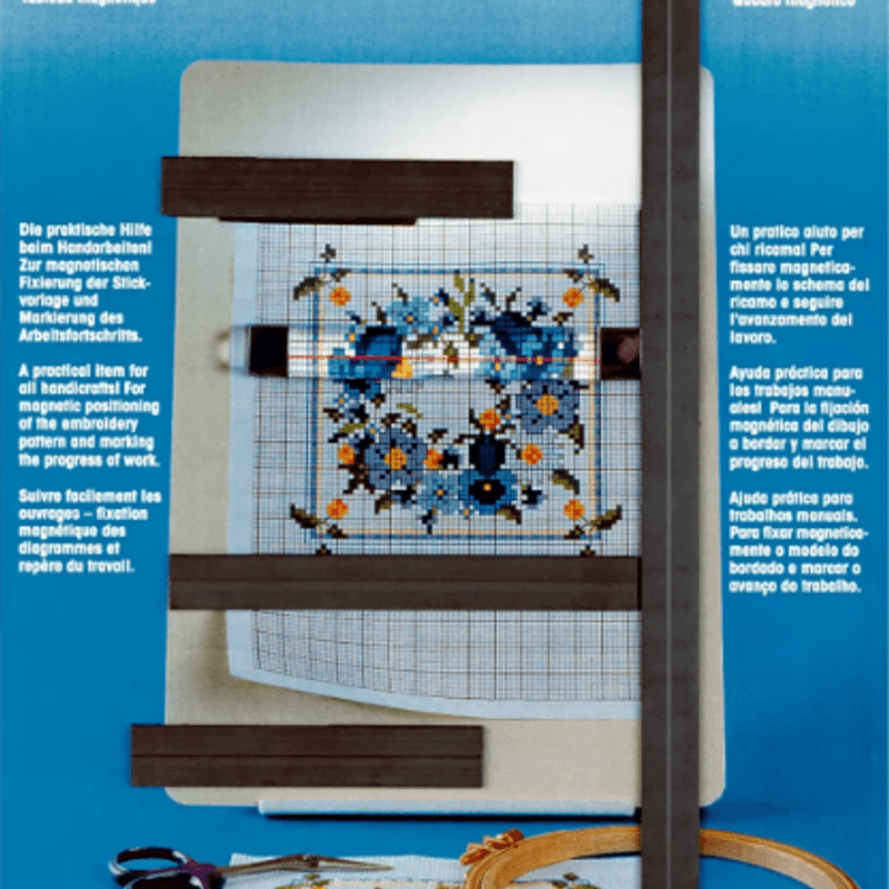 Magnet plate til mønster