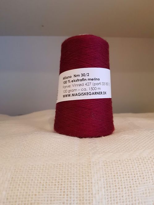 Main Image Merino ull 30/2 f. Vinrød 527