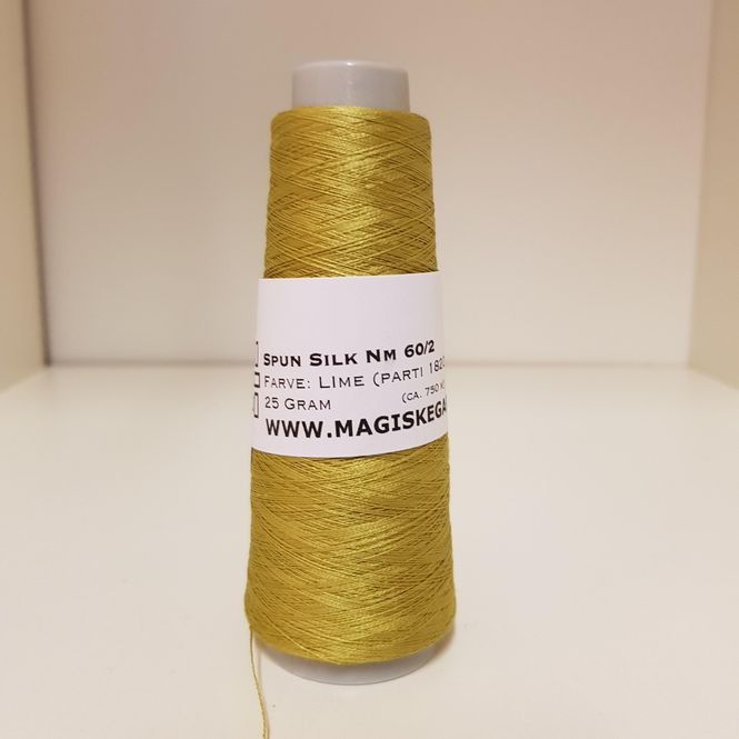 Hovedbilde Spun silk Nm 60/2 Lime