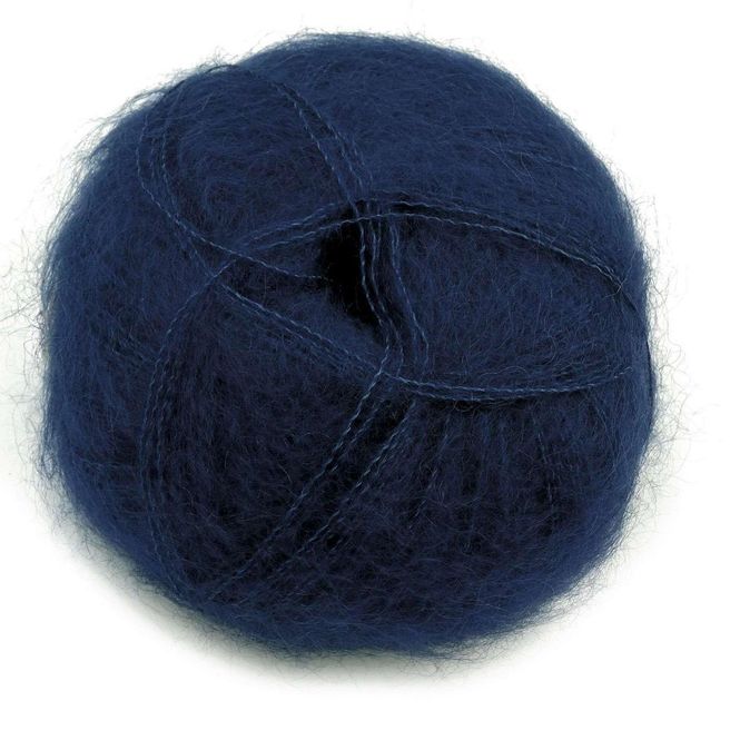 Main Image Brushed Lace Dyp blå F.3018