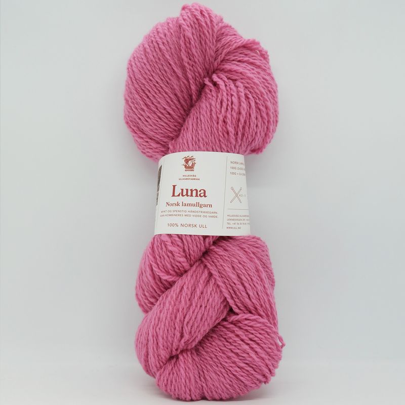 Luna lamullgarn, rosa F.447