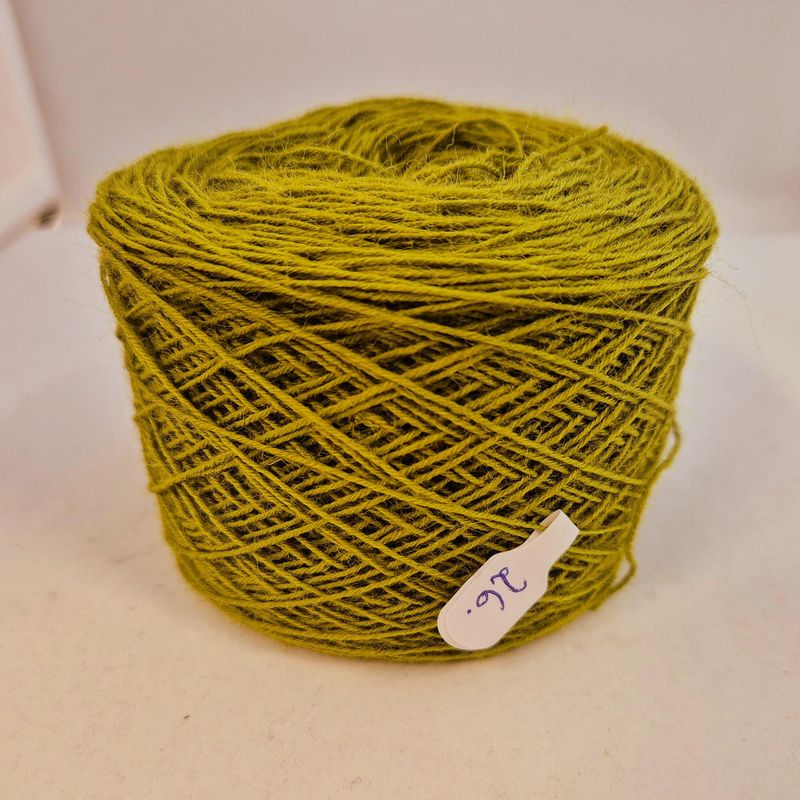 Beltegarn JB F. 26 Lys olivengrønn