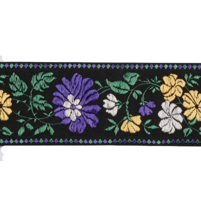 Hovedbilde Bånd 45 mm Lilla/Gul/Hvit