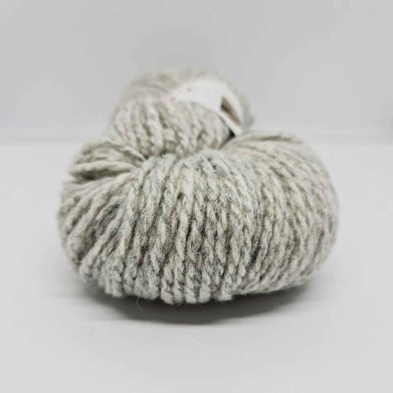 Troll melert, lys grå