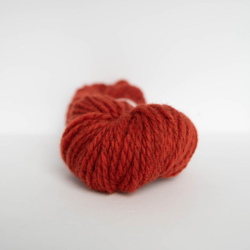 Troll melert, rustrød