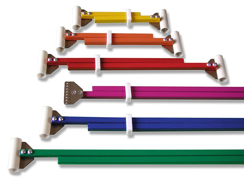 Vevspenne metall 80-130 cm  Orange
